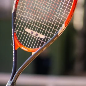 Power-focused racket for fast, aggressive shots