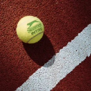 Spacious tennis bag for rackets, balls, and gear Hover Image