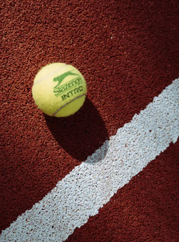 Spacious tennis bag for rackets, balls, and gear Hover Image