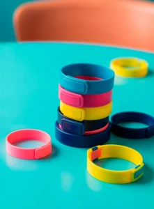 Soft wristbands to keep sweat away during rallies